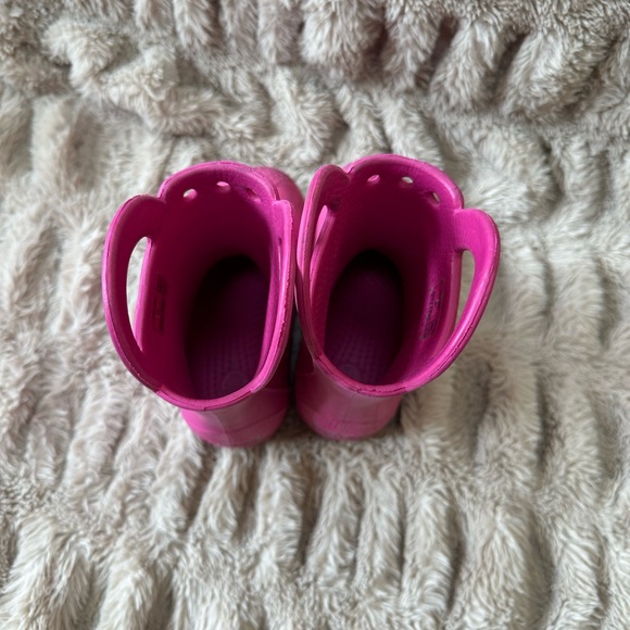Pink rubber rain boots - Picture 5 of 6